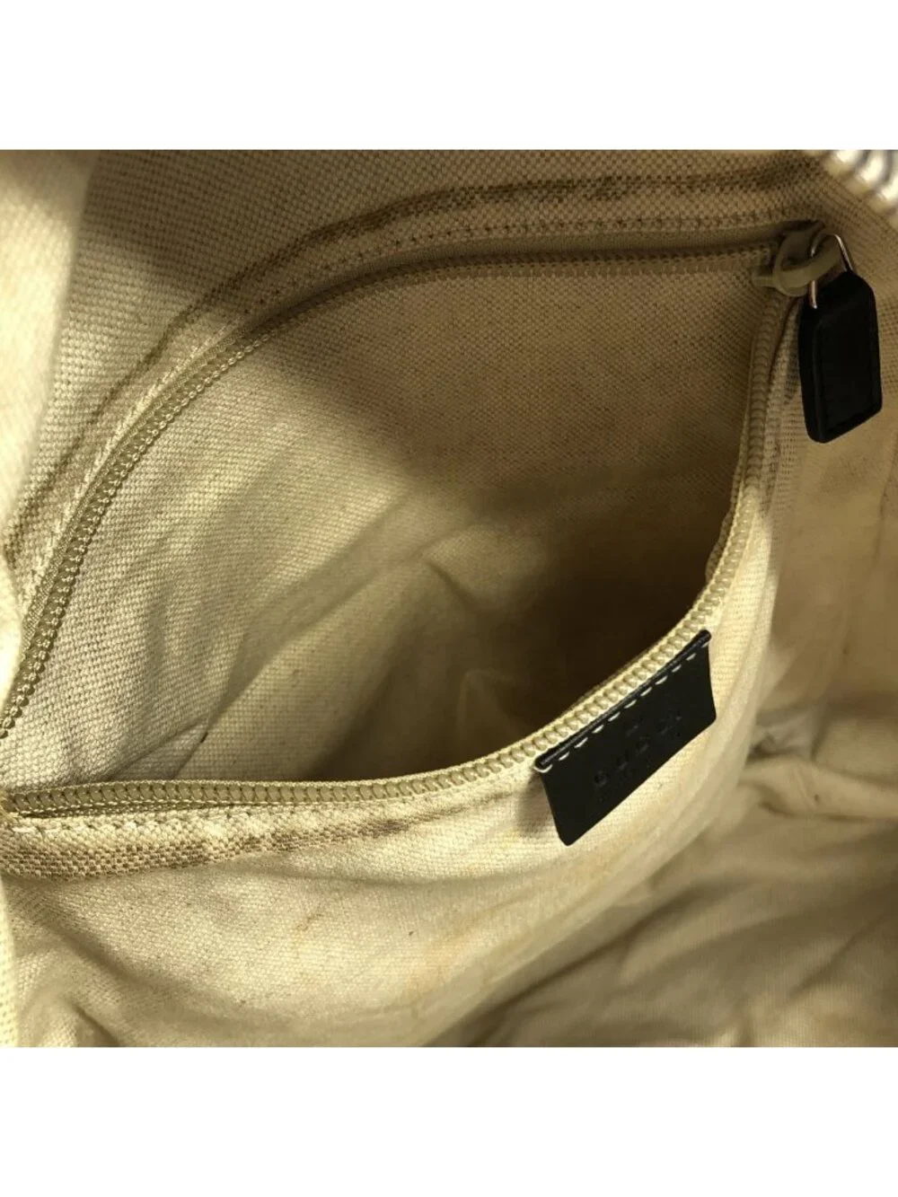 Gucci GG Monogram Nylon Backpack Black